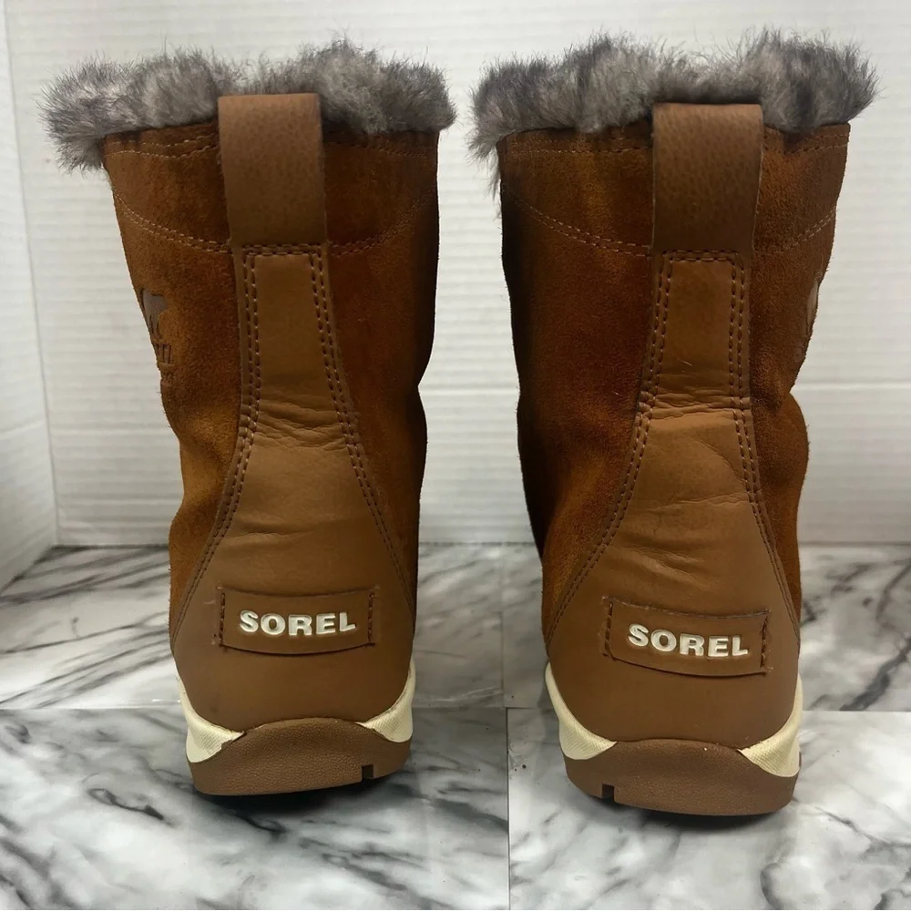 Sorel Whitney winter snow lace up boots. - Picture 4 of 10
